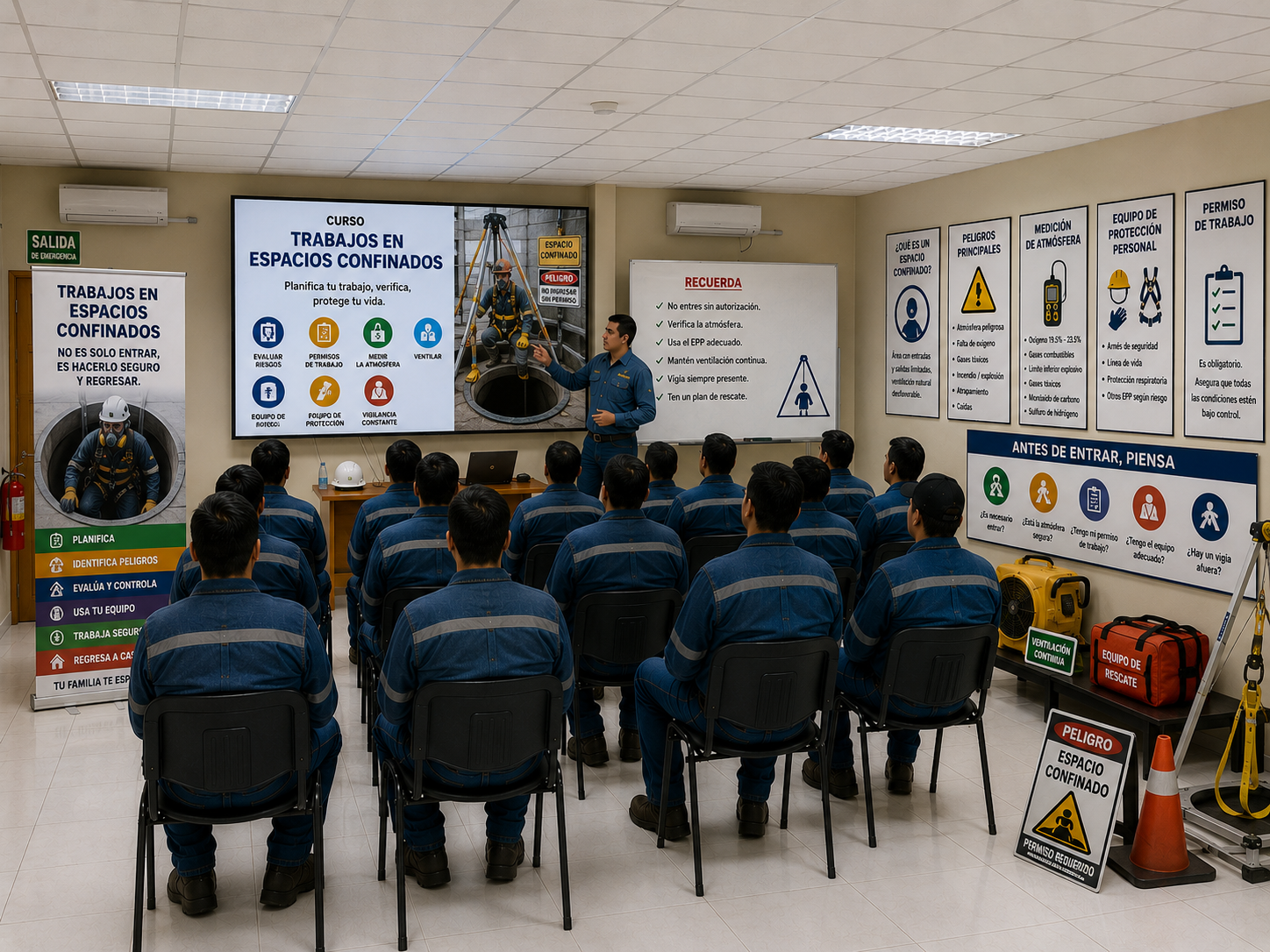 Curso Trabajos en Espacios Confinados
