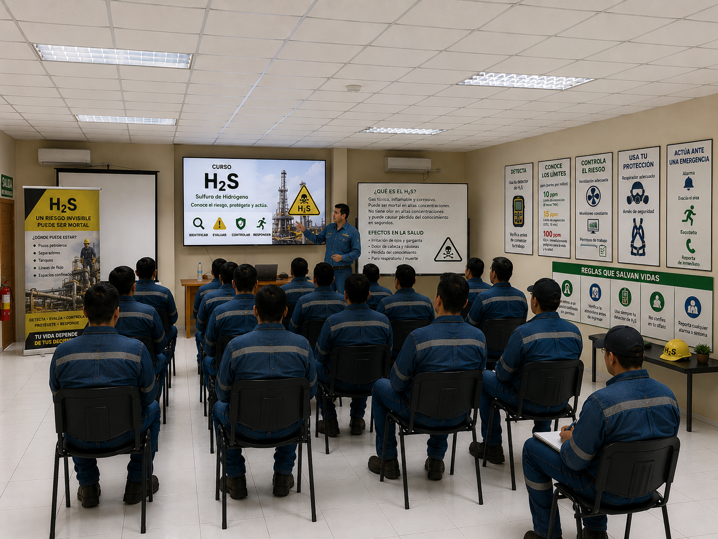 Curso H2S Sulfuro de Hidrógeno