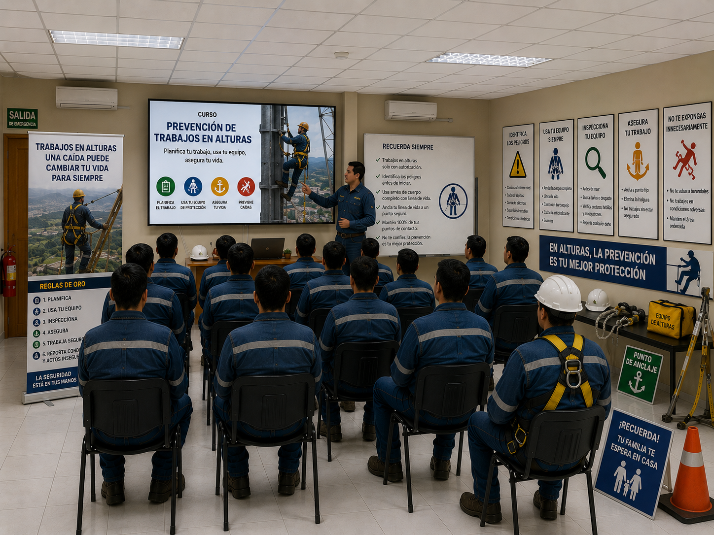 Curso Prevención de Trabajos en Altura